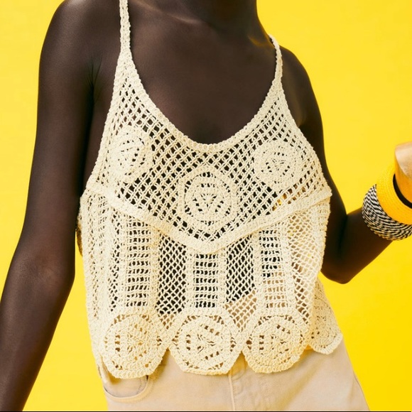 Zara Tops - Zara crochet top